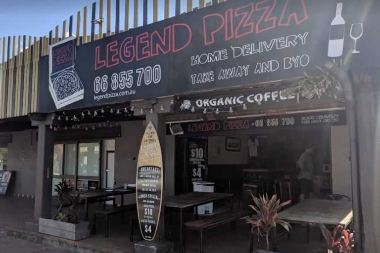 Legend Pizza in Byron Bay